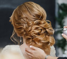 Fixing Braut Hochsteckfrisur